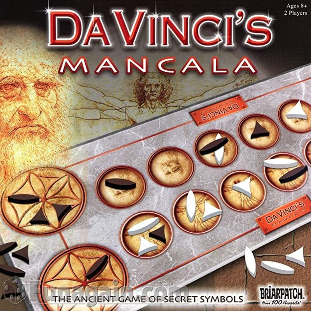 3/$55❤️Da Vinci's Mancala ancient board game Briarpatch 2005 secret symbols